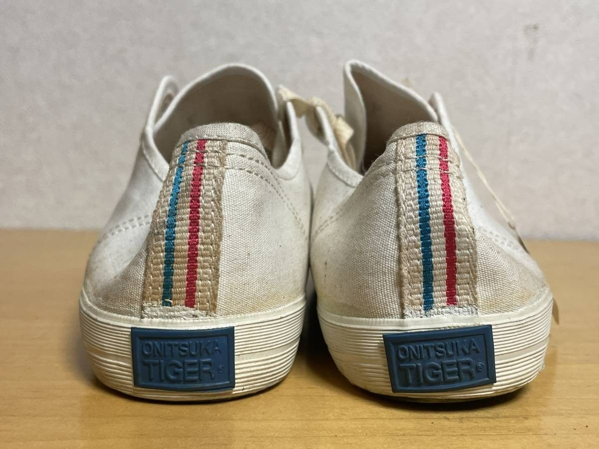 15 未使用品 60s 70s Onitsuka Tiger オニツカタイガー テニスシューズ ゴールドタイガー キャンバス スニーカー 26cm  デッド - メルカリ