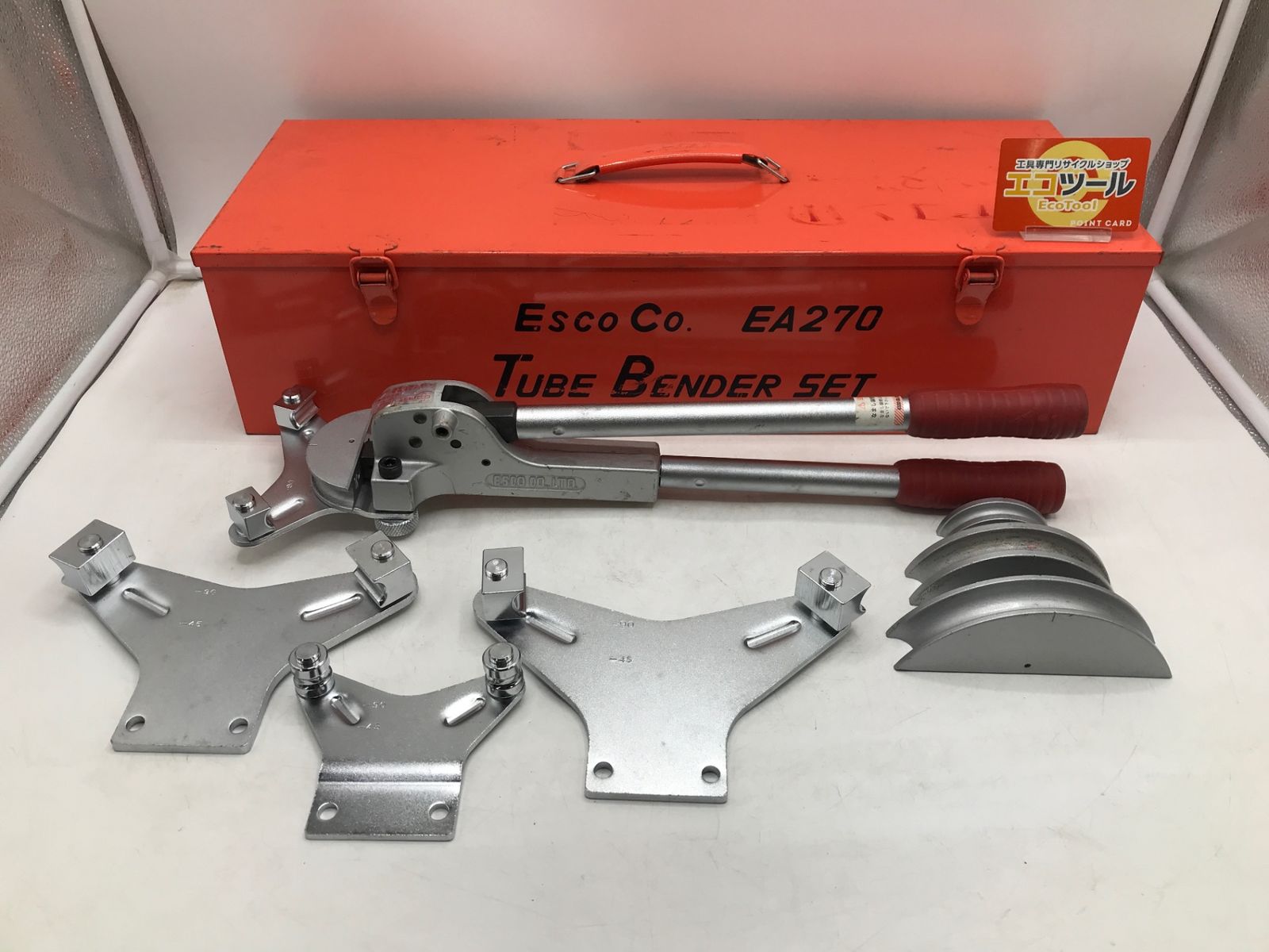 品 ESCO|エスコ 3|8 -3|4 チューブベンダーセット EA270 ITNLVC6S6IDW エコツール岡崎岩津店 M02