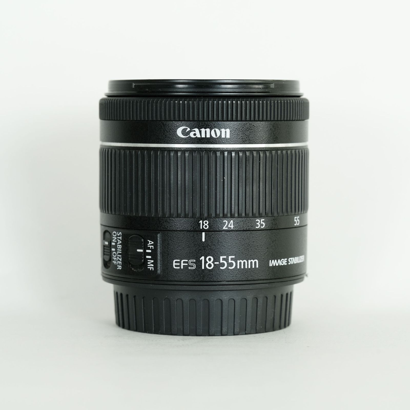 良品｜別売りフード付] Canon EF-S18-55mm F4-5.6 IS STM / キヤノンEF 