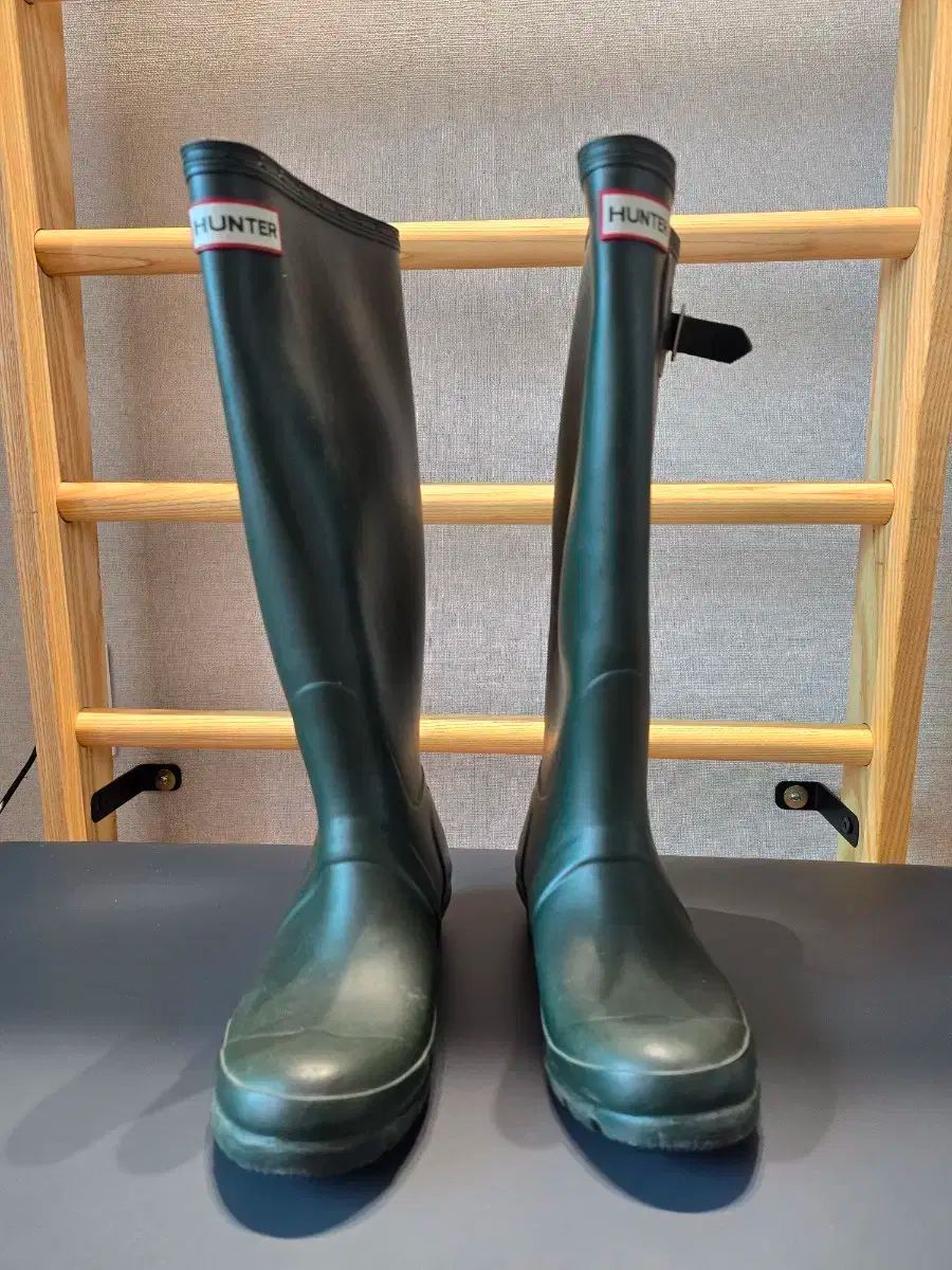 HUNTER ハンター レインブーツ ロング ブーツ グリーン