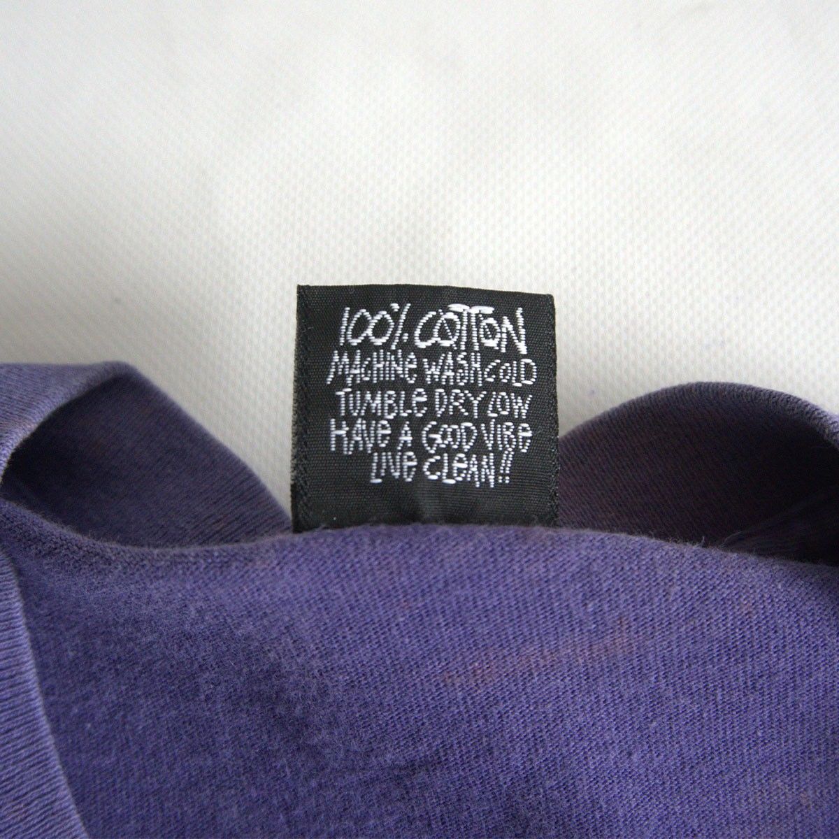 80s/USA製】OLD STUSSY【胸ロゴ Tシャツ】L ステューシー