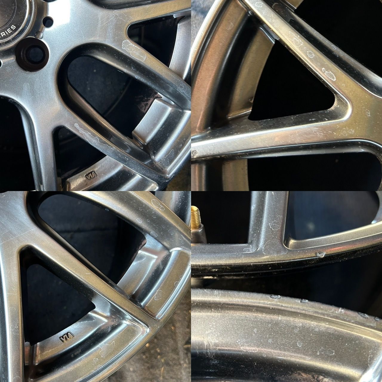 【今だけ！セール開催中】 INFORGED アウディ A1 8X系 GB系 社外品 17インチ ホイール4本 7.5J 43 PCD112 ハブ径約66.6 No.562