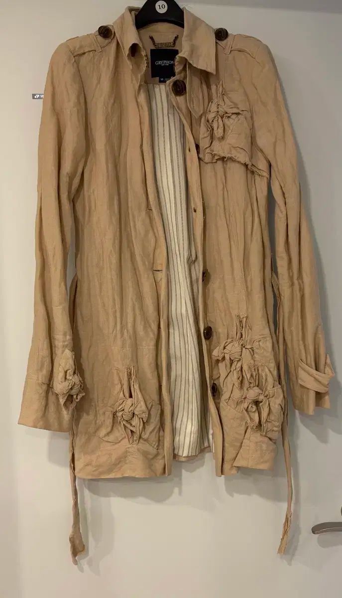 【2025年新作】 グリフォン NEW YORK トレンチ ジャケット 55