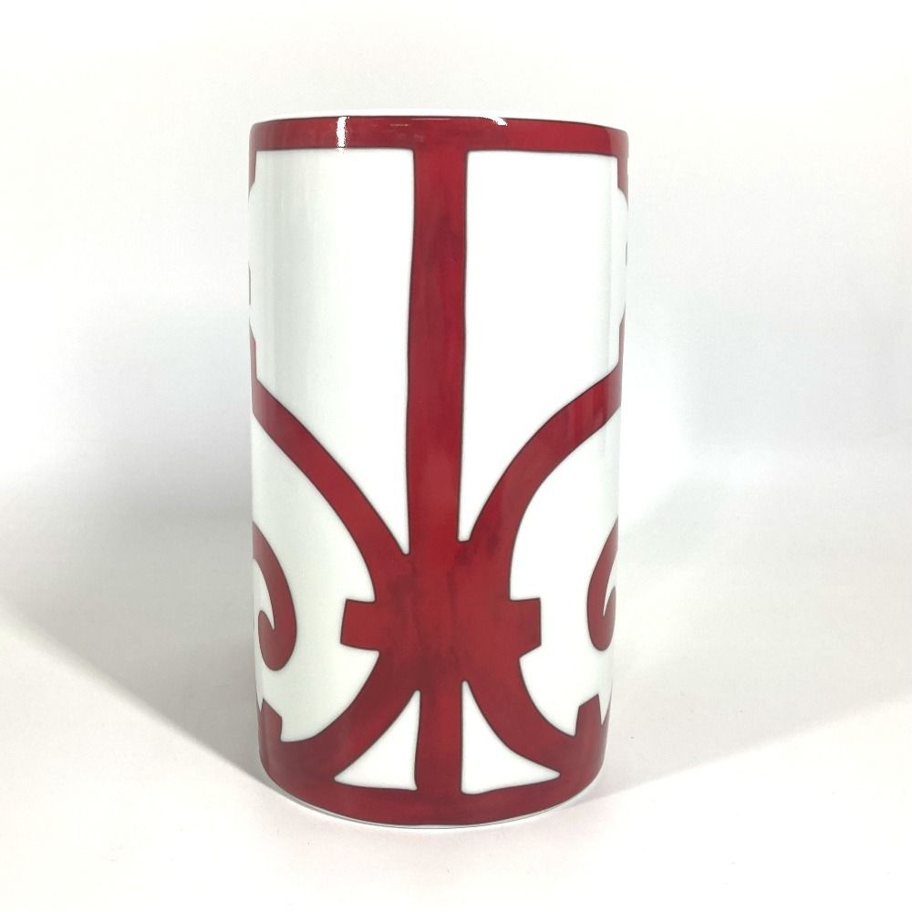 【希少品】　エルメス　花瓶　Hermes ガダルキヴィール 　フラワーベース 楽天市場】エルメス HERMES ガダルキヴィール レッド 花瓶