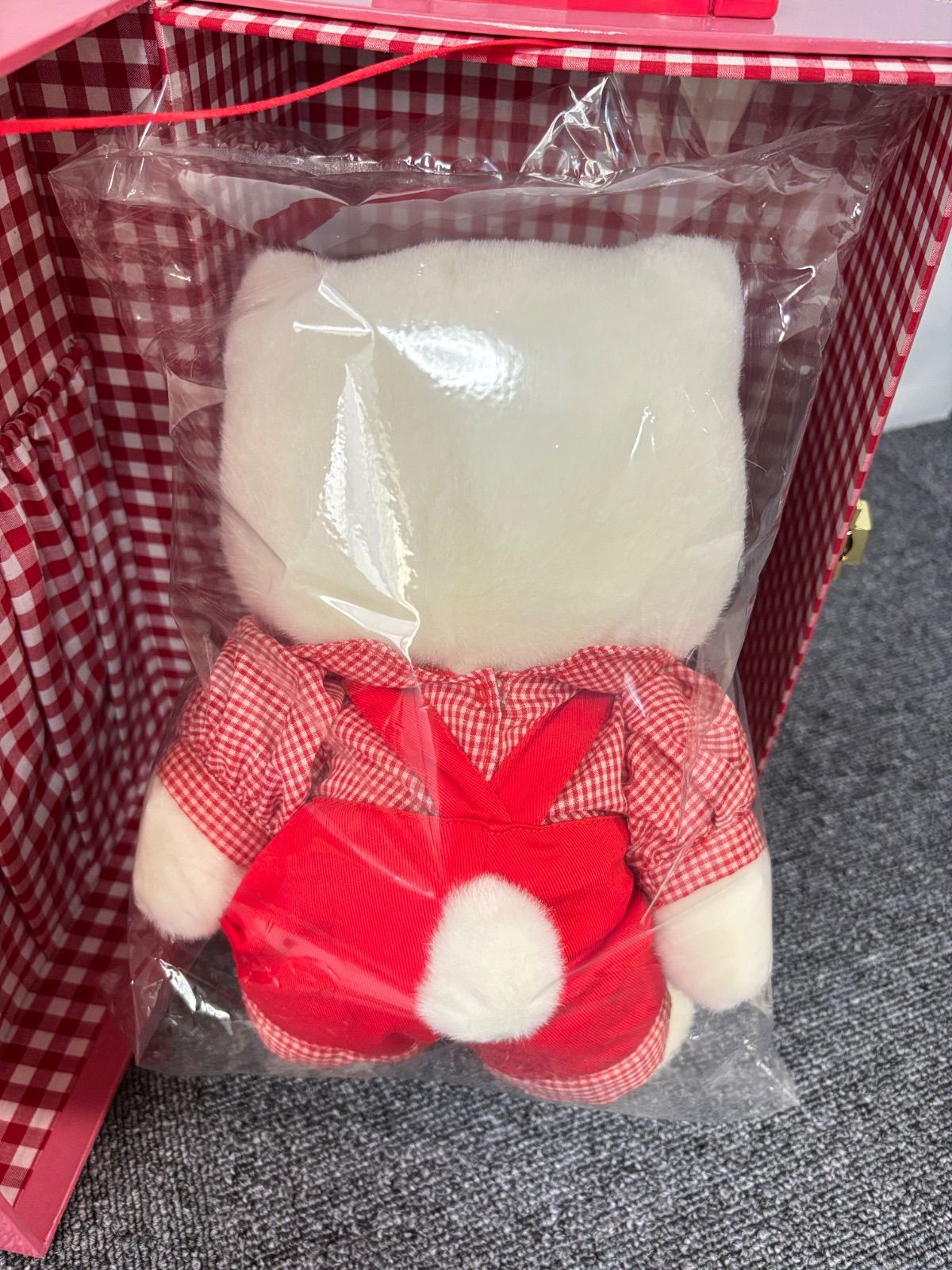 美品✨レア✨キティ トランク ぬいぐるみ レア 希少 未開封 サンリオ ハローキティ トランク ぬいぐるみ