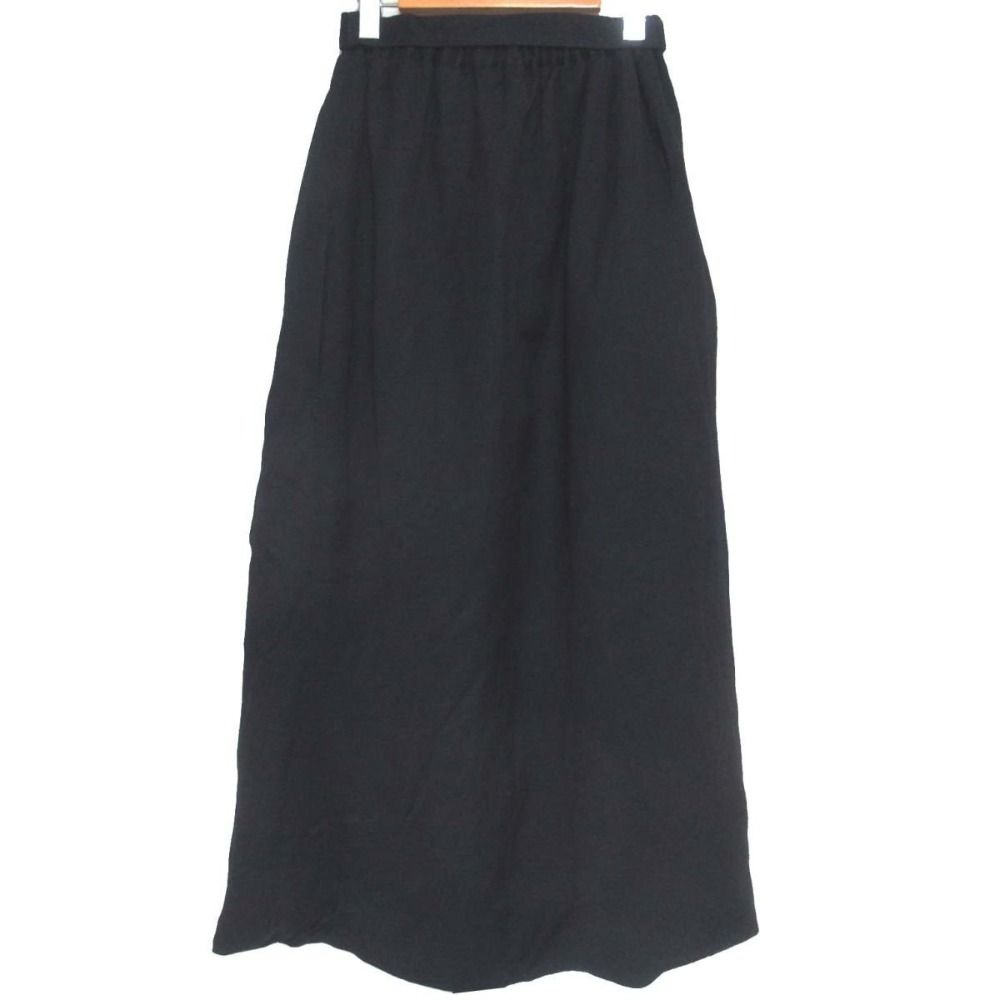 美品 24SS newnow ニューナウ VI/LI スカート ロング丈 リネンブレンド  