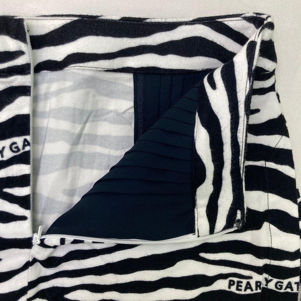 プリーツ切替 ミドルスカート