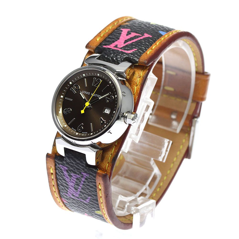 ルイ・ヴィトン LOUIS VUITTON Q1211 タンブール デイト