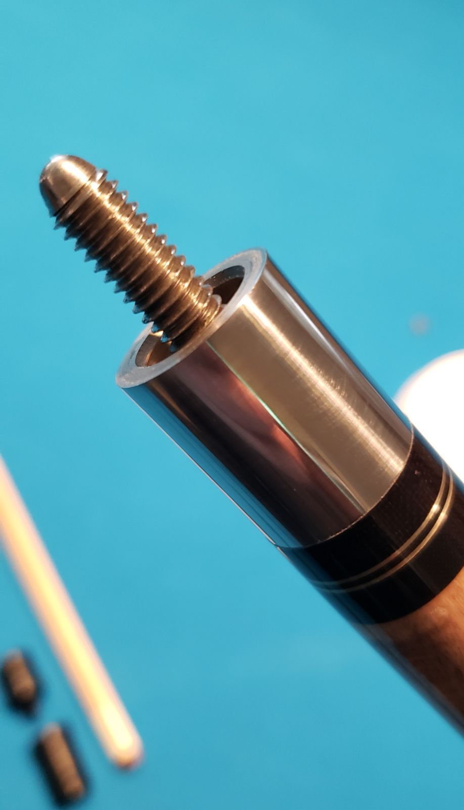 新品同様 adam cue アダム【Helmstetter-80'】パープル子持ち8剣18山