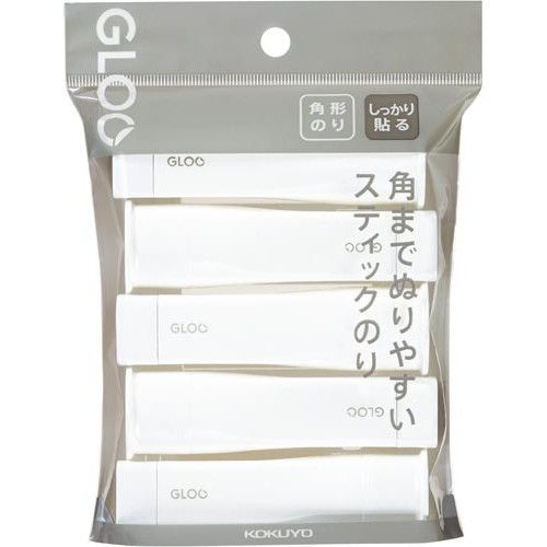 まとめ コクヨ スティックのり グルー吊り下げパック5本入り しっかり貼る Ｓサイズ ﾀG301-5P ×10セット