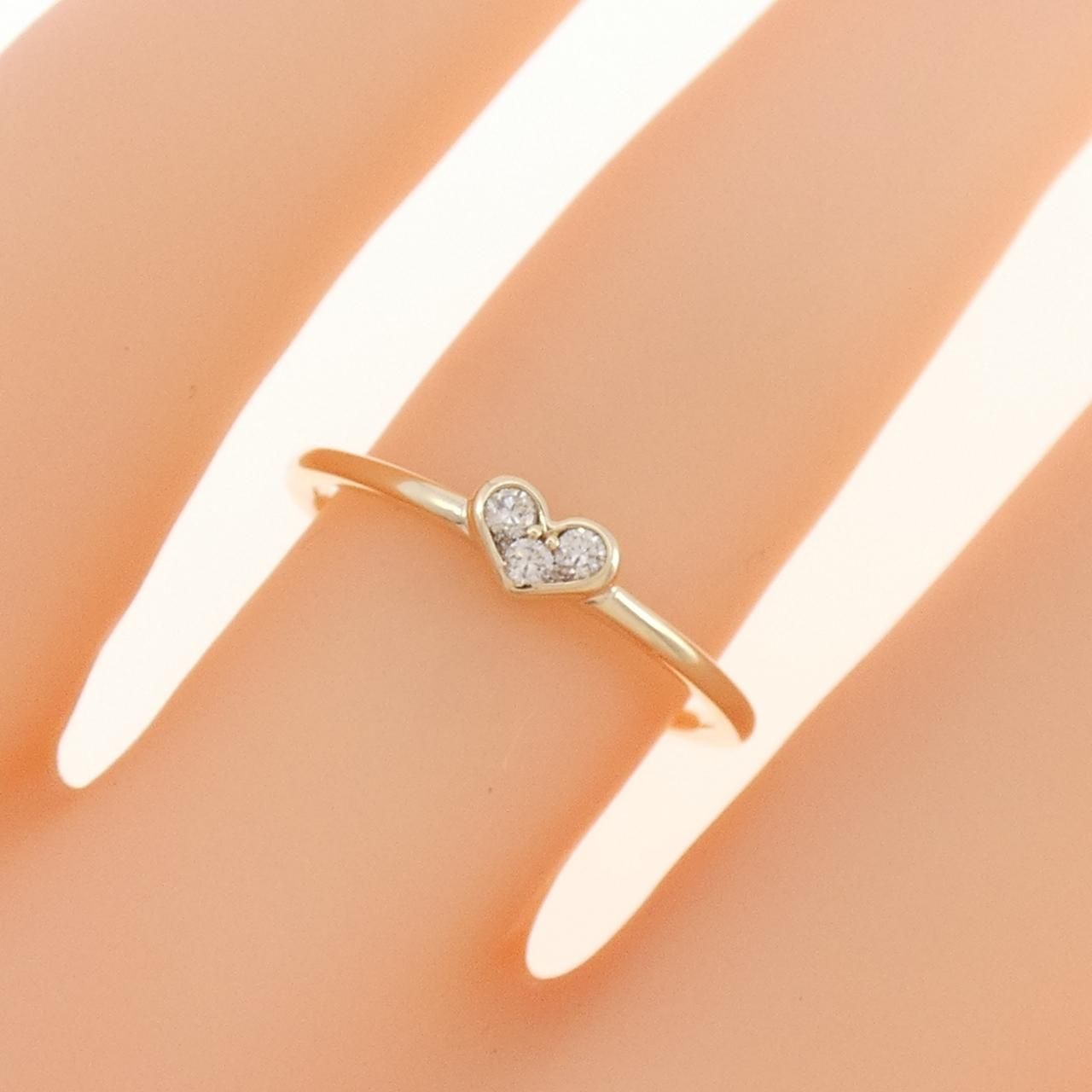 ポンテヴェキオ ハート ダイヤモンド リング 0.05CT - メルカリ 