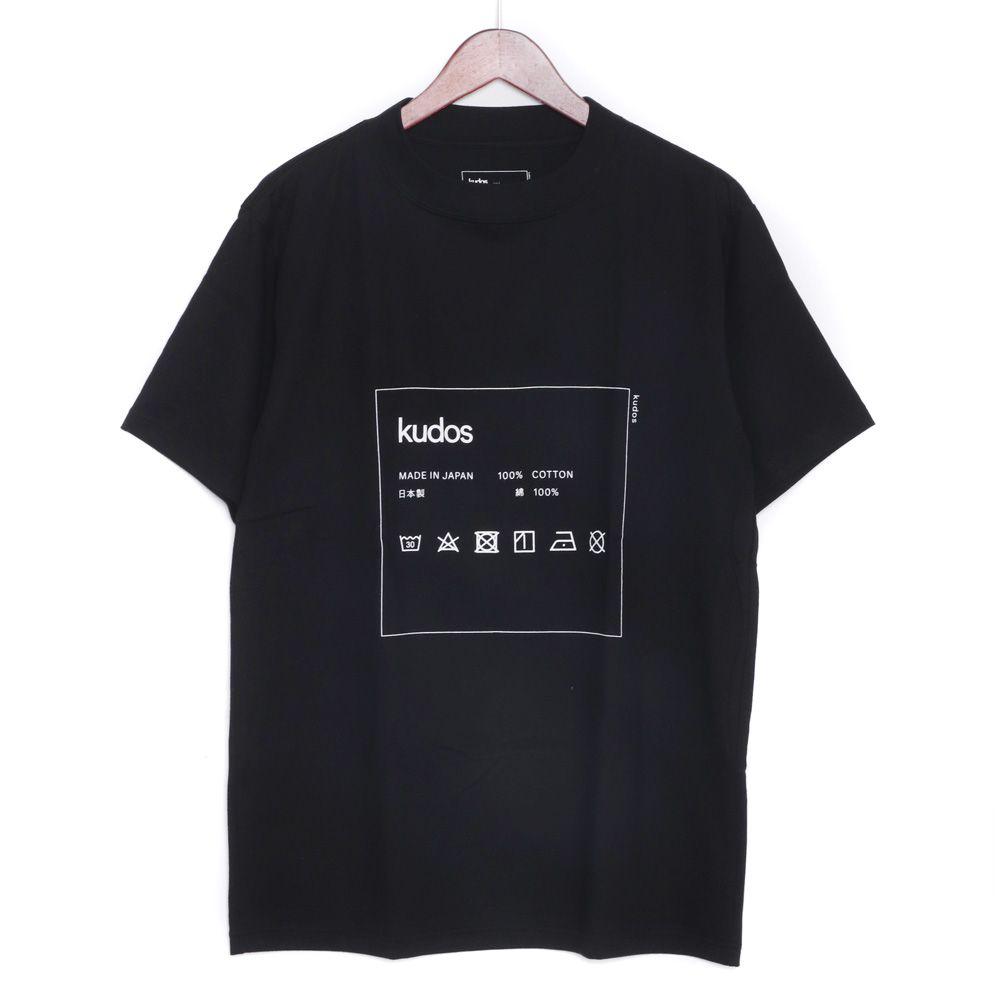 kudos 19ss 半袖 シャツ KUDOS 19SS KT19XX07 品質表示プリント 半袖Tシャツ 3 - メルカリ