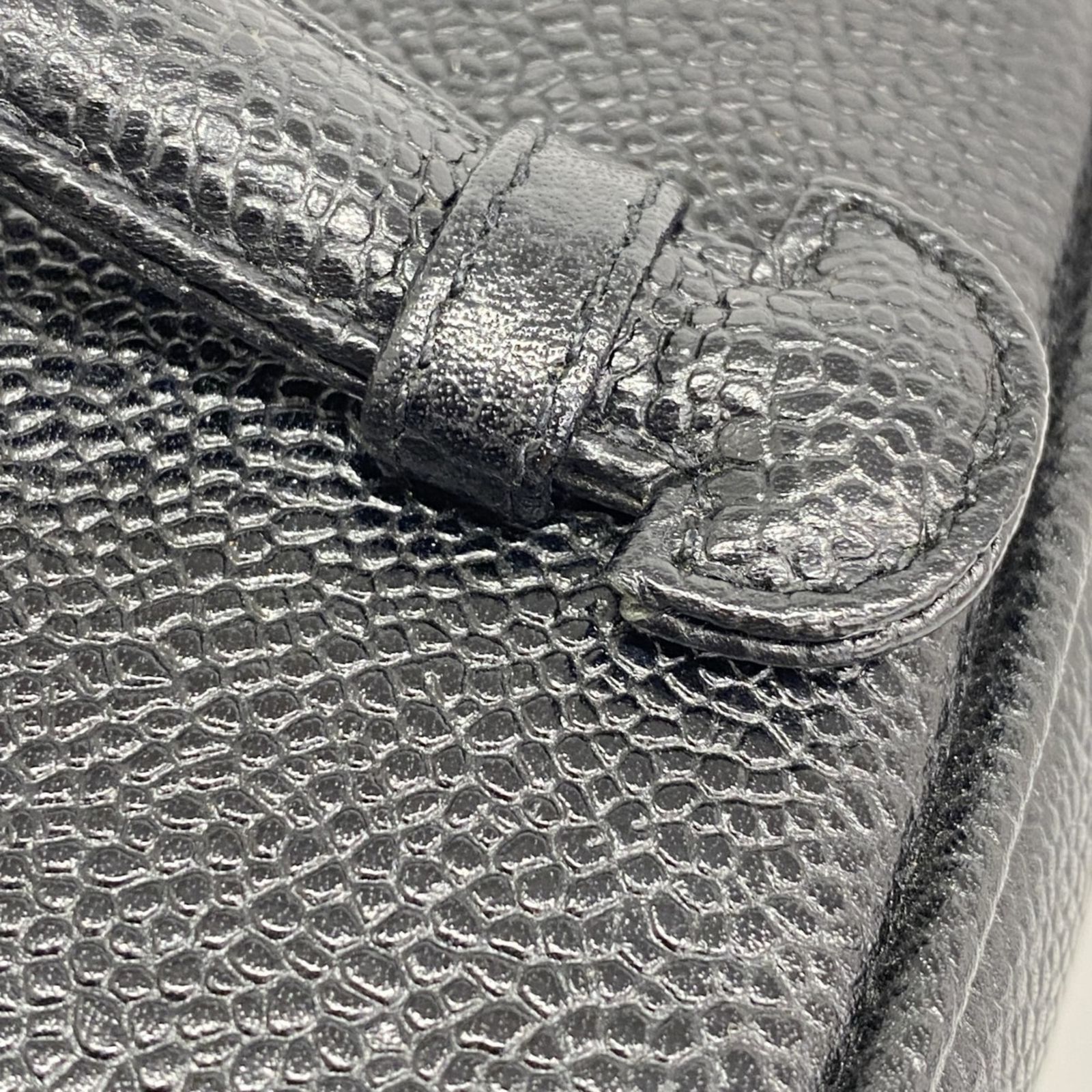 シャネル(Chanel) シャネル バニティバッグ キャビアスキン