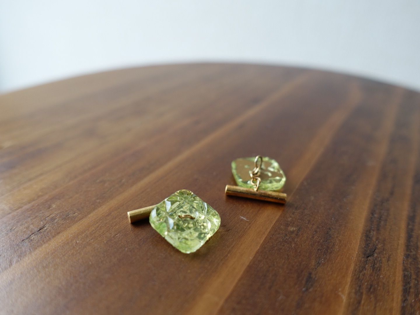 フランコヤカッシ アンティーク ビンテージ カフス カフスボタン イタリア ミラノ ビーズ ボタン