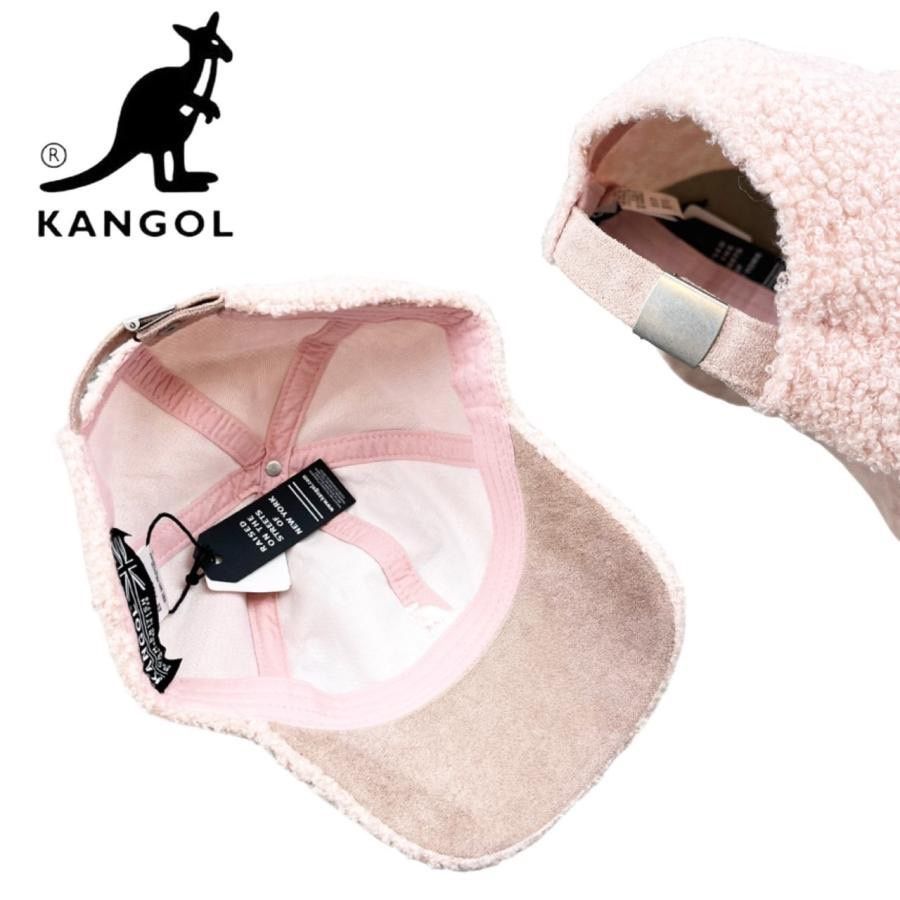 カンゴール kangol キャップ 帽子 ボア素材 K4397SM 234-069617 ワンサイズ ベースボールキャップ 防寒 刺繍ロゴ ボア ふわふわ ユニセックス KANGOL SHEEP FUR BASEBALL 新品 正規品 未使用品