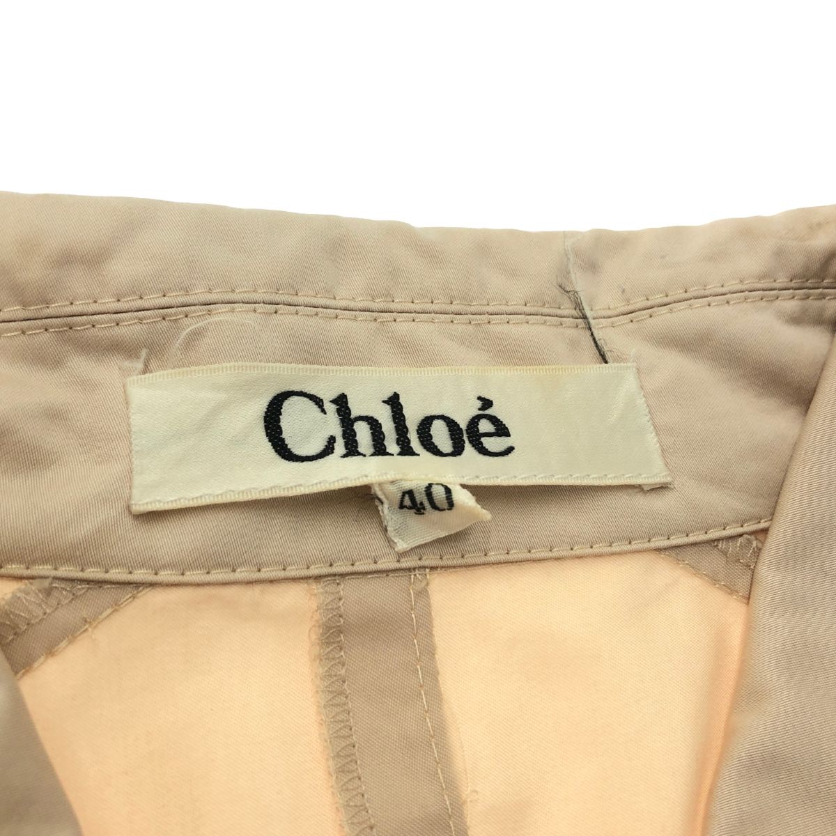 秋物セール⭐︎SEE BY CHLOE ベージュ 2way スプリングコート 秋物セール⭐︎SEE BY CHLOE ベージュ 2way スプリングコート