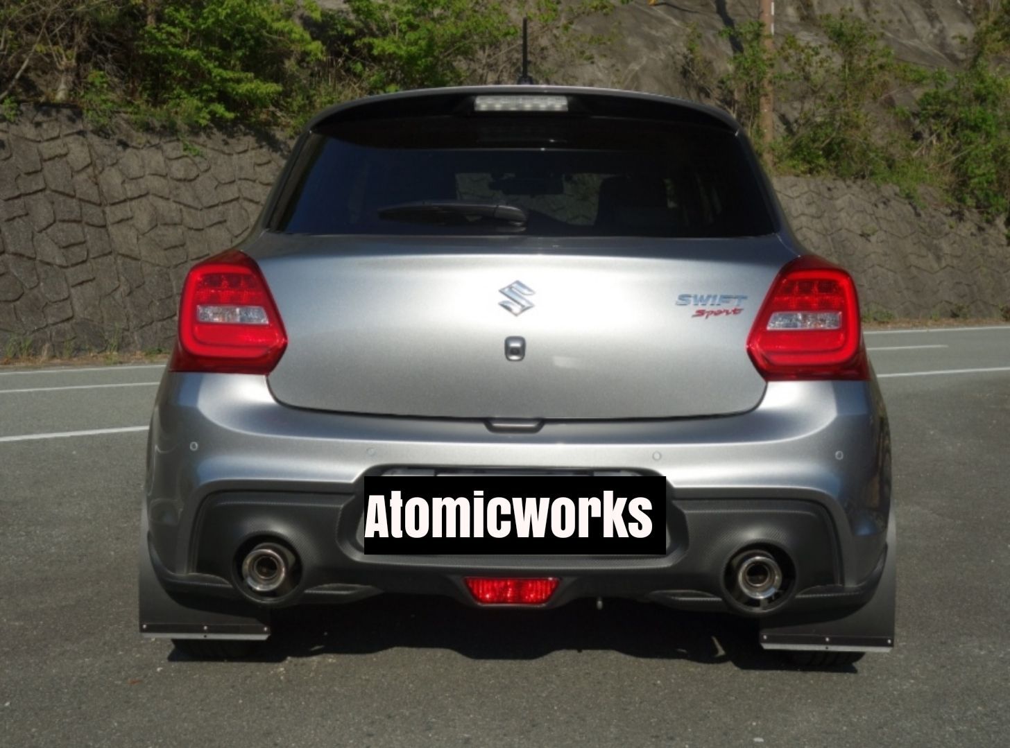 zc33s swiftsports マッドフラップ　PREMIUM swiftsports zc33s マッドフラップ レッドの通販 by