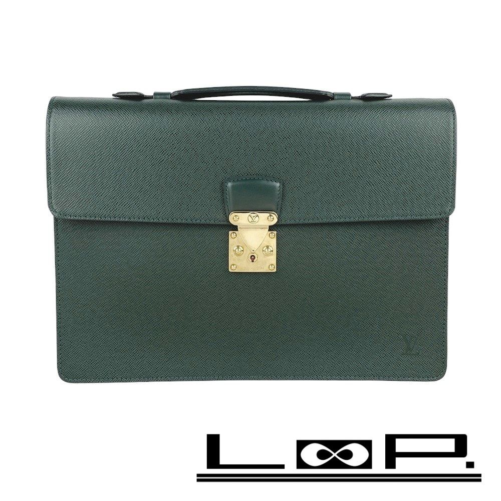 □新同□ ルイヴィトン セルヴィエット モスコバ ビジネス バッグ