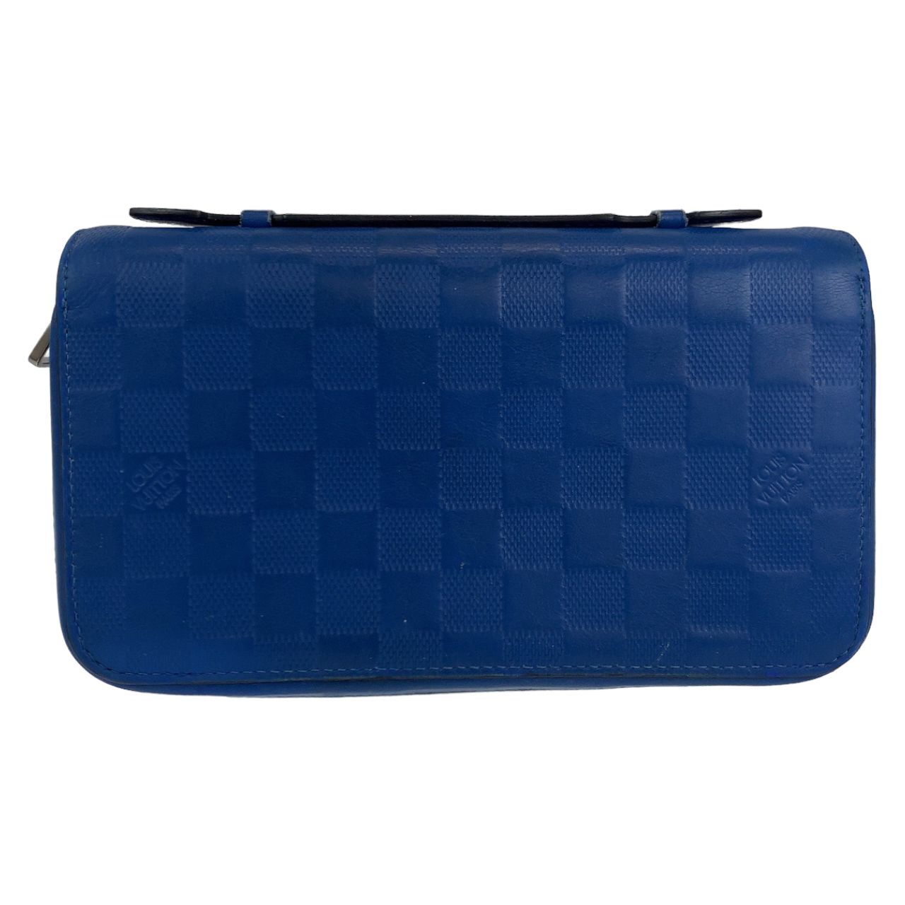 【超極美品】ルイヴィトン ダミエ アンフィニ N60079 ジッピーXL LOUIS VUITTON ルイヴィトン ダミエ アンフェニ ジッピーXL