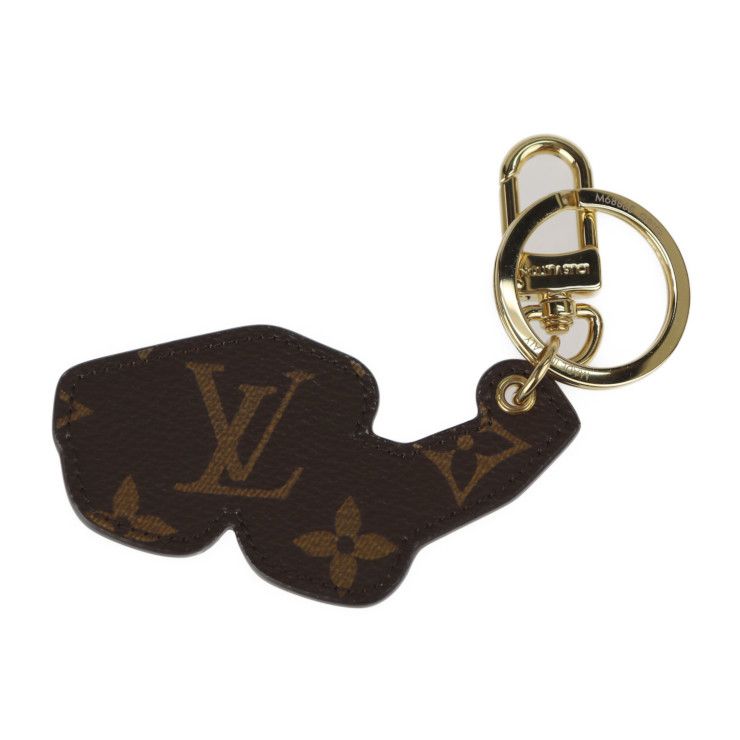 LOUIS VUITTON ルイ ヴィトン キーホルダー M68865 レザー