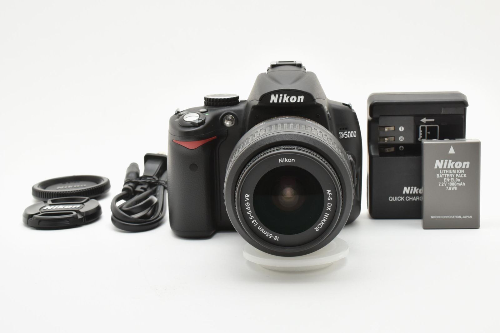 返品保証】☆実用品☆ Nikon ニコン D5000 AF-S 18-55mm VR 手振れ補正 