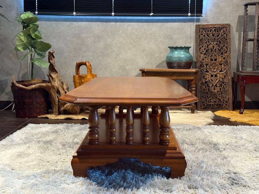 クラシック 横浜ダニエル ローテーブル センターテーブル クーガー YZ