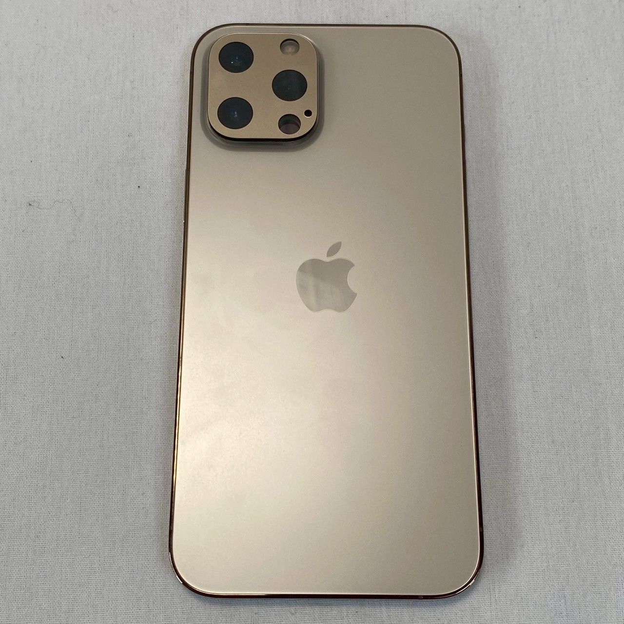 ✨美品✨】iPhone/12/Pro/Max/256GB/ゴールド/判定○/バッテリー77%/箱 