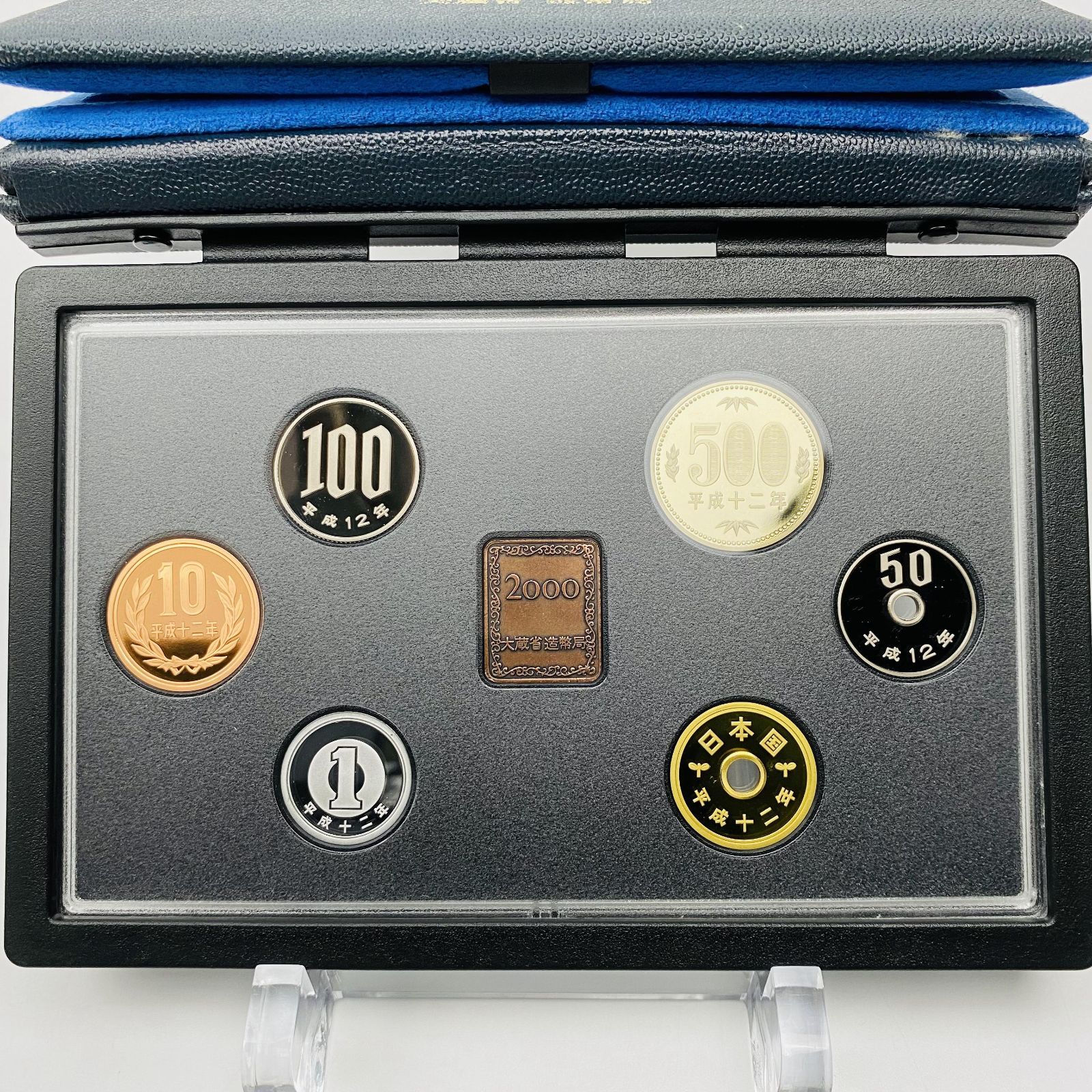 プルーフ貨幣セット 2000年 平成12年 額面666円 年銘板有 全揃い 通常