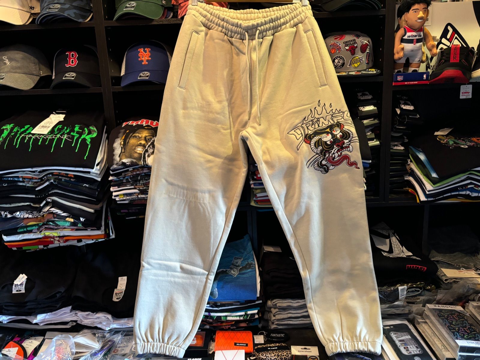 GRIMEY / GRMY (グライミー) “DEEPER HEAVEYWEIGHT SWEATPANTS” [GRTS272]CREAM Lサイズ