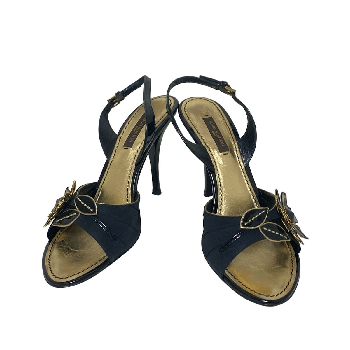 LOUIS VUITTON(ルイヴィトン) サンダル 361/2 レディース - 黒  