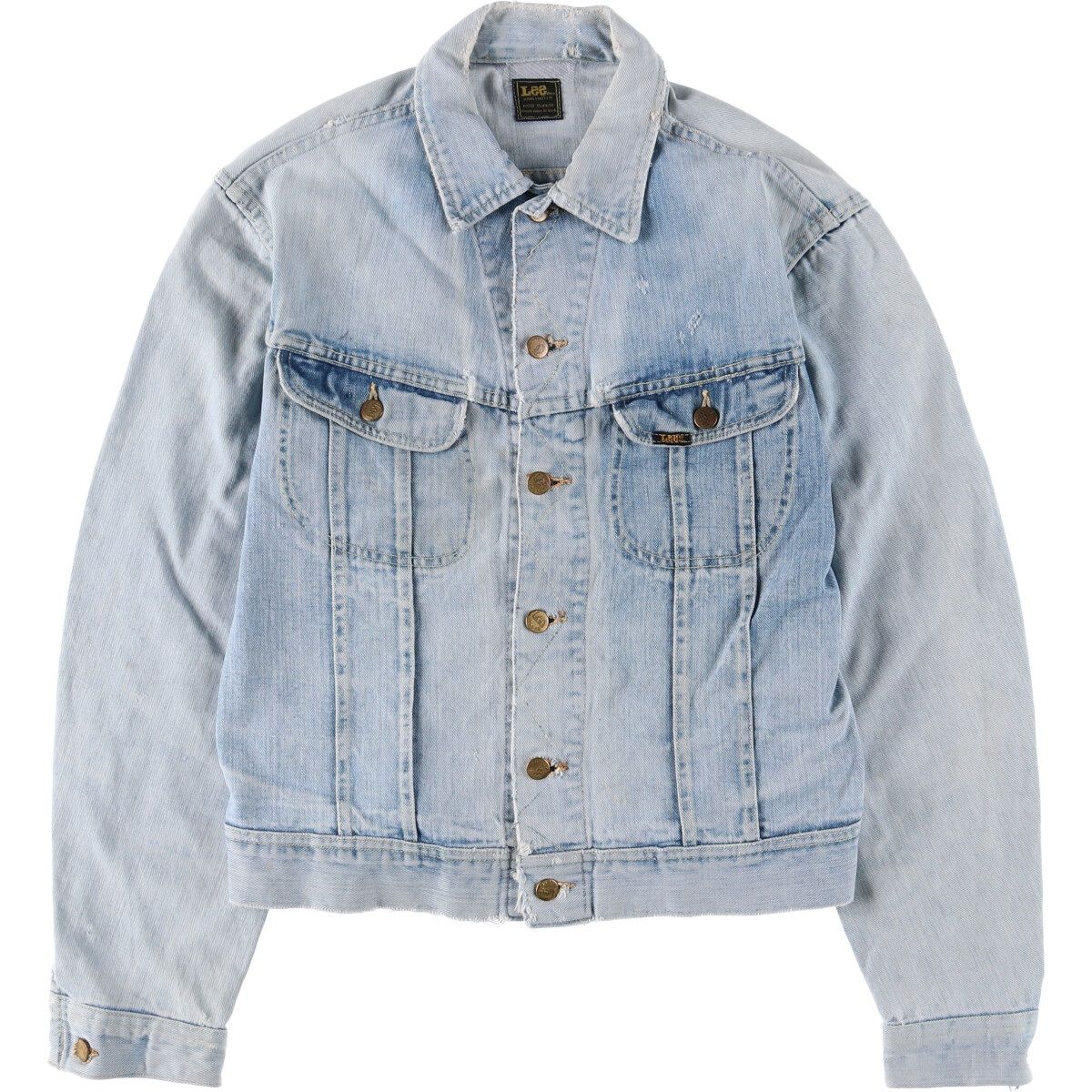 美品 Lee デニム ジャケット ストームライダー 101 LJ 70s 復刻 ARCHIVES（Lee） Lee ARCHIVES リー アーカイブス 101-LJ