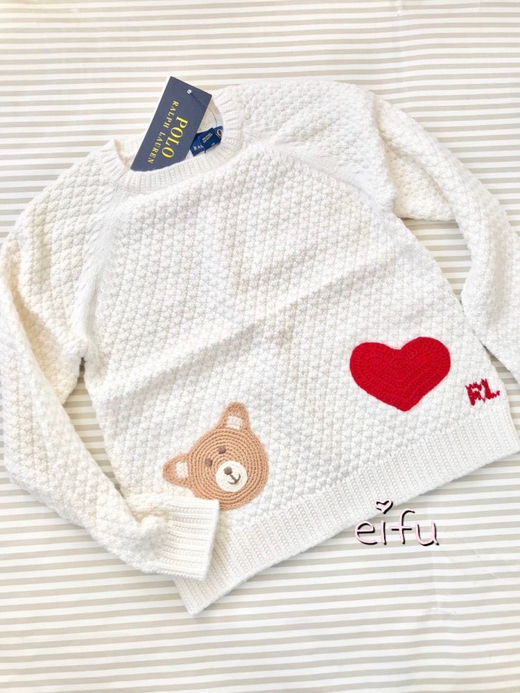 sale ラルフローレン セーター ベア 115センチ