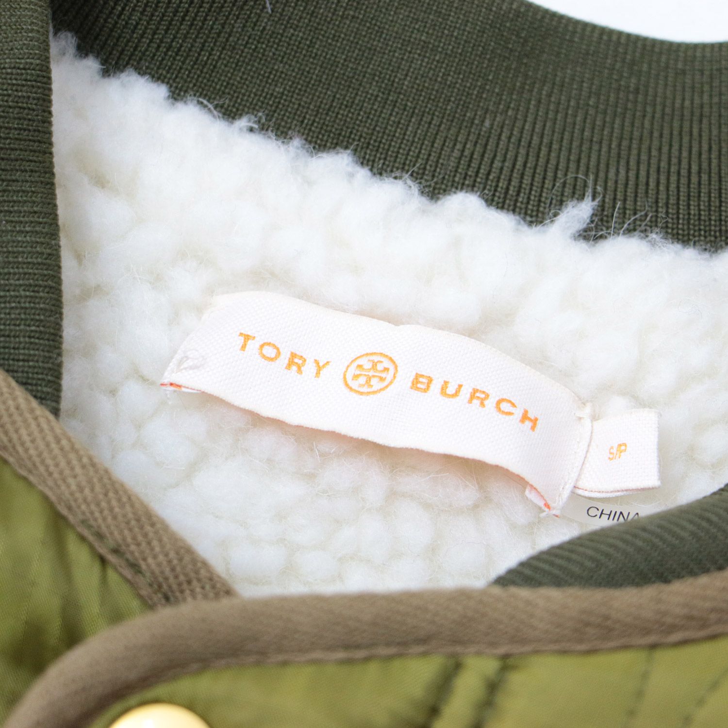 美品 TORY BURCH トリーバーチ ブルゾン ジャケット アウター カーキS