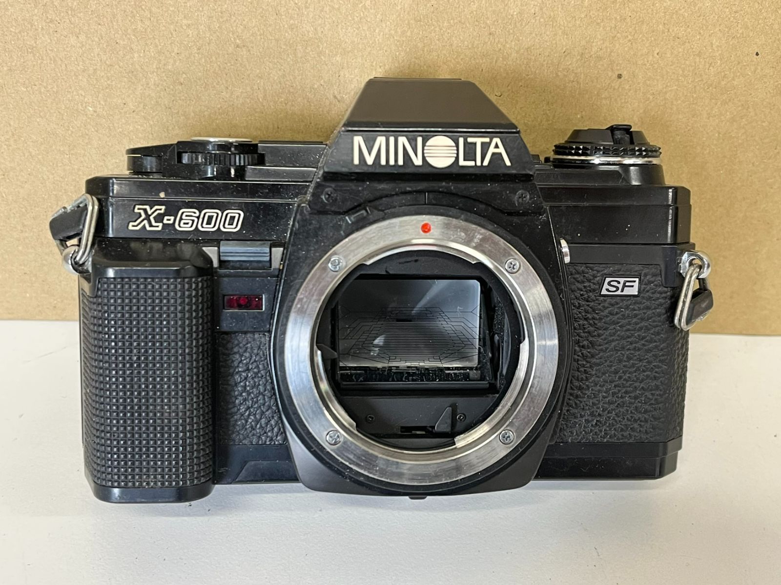 B-576 MINOLTA/ミノルタ 一眼レフ フィルムカメラ ブラック 動作未確認