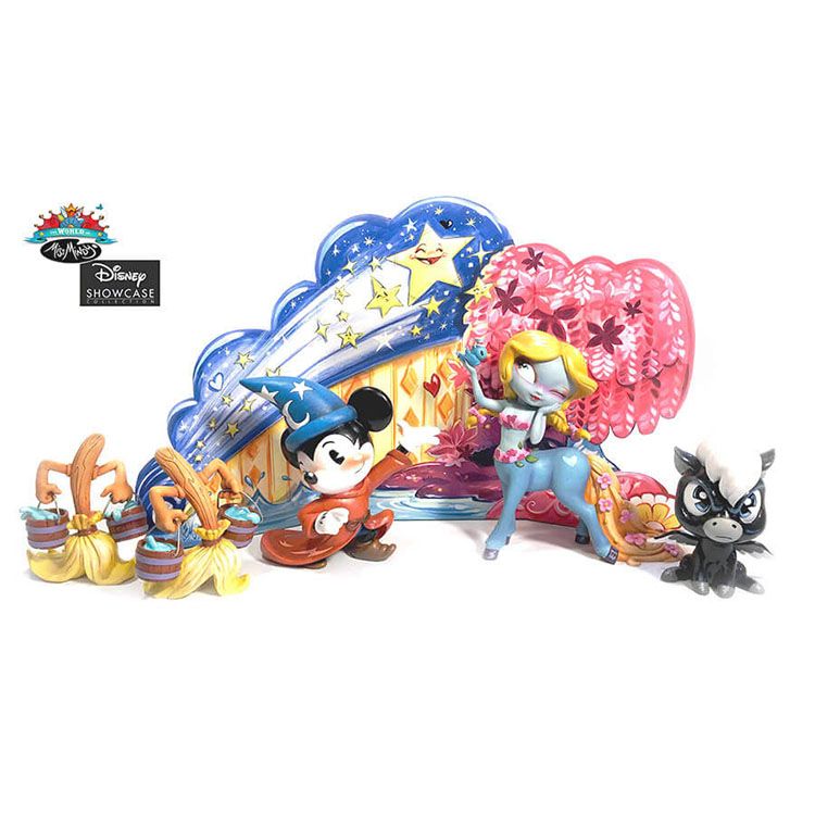 フィギュア ファンタジア デラックスセット 4体セット ミッキー レジン製 The World of Miss Mindy