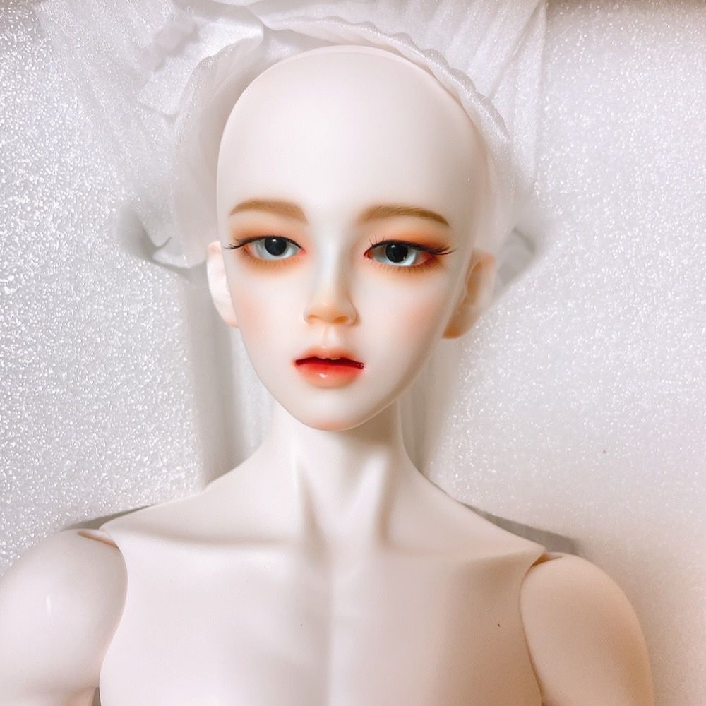 カスタムドール 男の子 美少年 球体関節人形 BJD 1/4 男 イケメン 美少年 黒髪 フルセット 本体