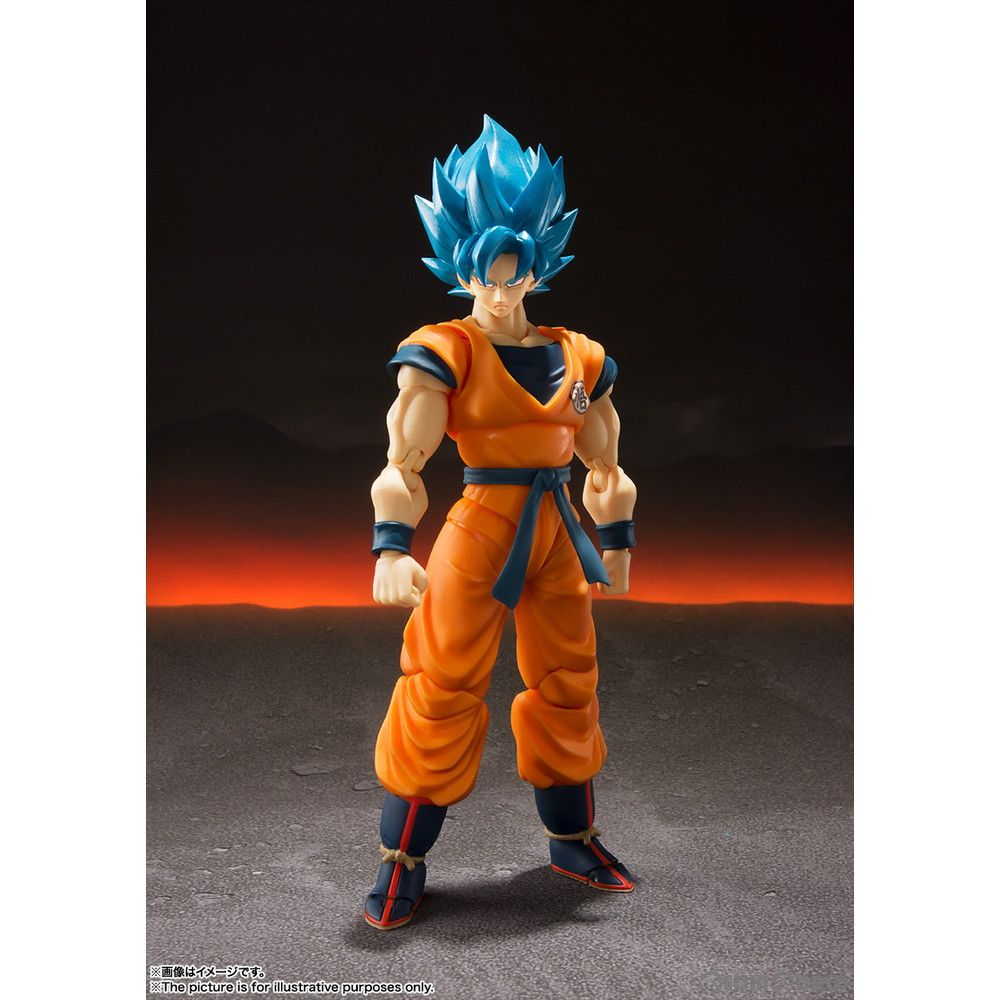 (再販)S.H.Figuarts(フィギュアーツ) スーパーサイヤ人ゴッドスーパーサイヤ人孫悟空-超- ドラゴンボール超(スーパー) ブロリー 完成品 可動フィギュア バンダイスピリッツ