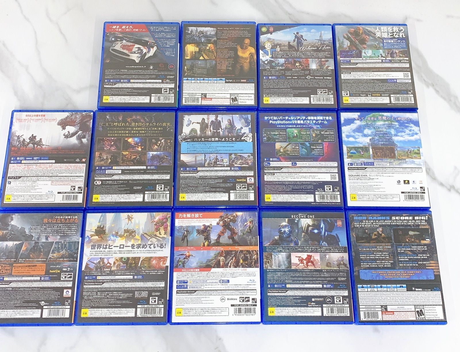 ＆ PS4 ゲームソフト まとめ売り 14本セット PlayStation4