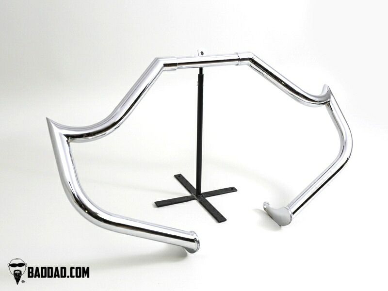 975 エンジンガード クローム 1997〜08年FLHR