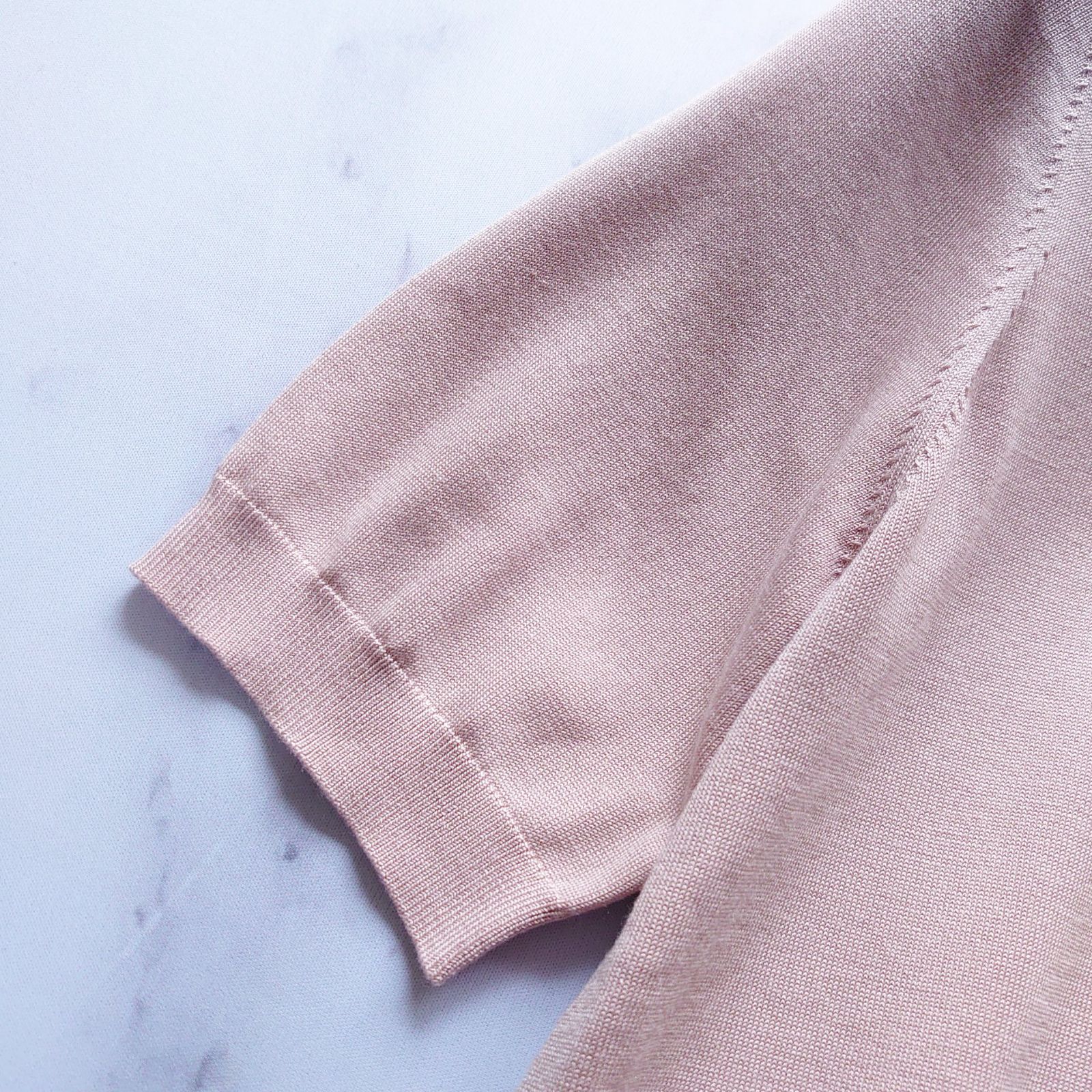 2023 美品 theory luxe セオリーリュクス シルク RAFFINA SILK SEEMORE