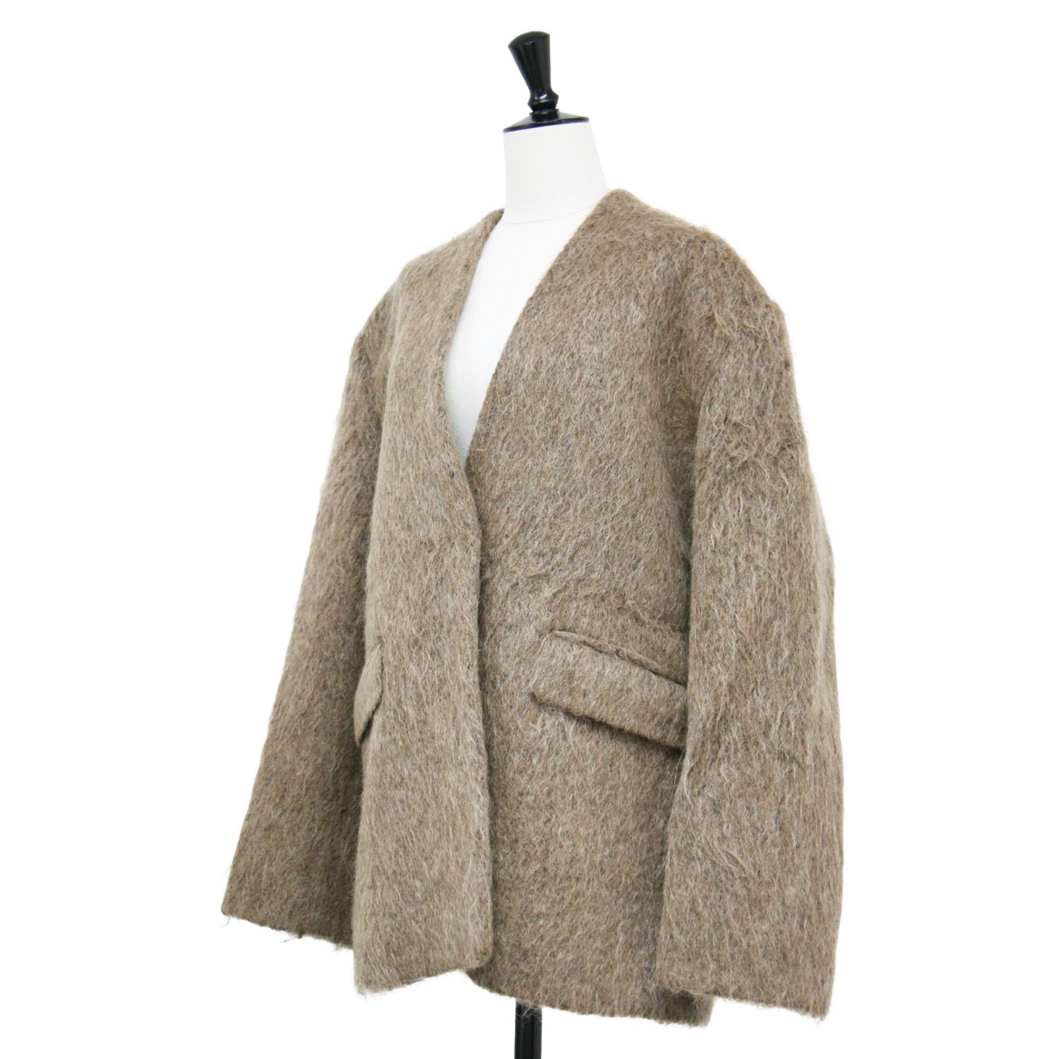 Plage プラージュ ジャケット ブラウン サイズ:38(M) | 23秋冬 RIAM