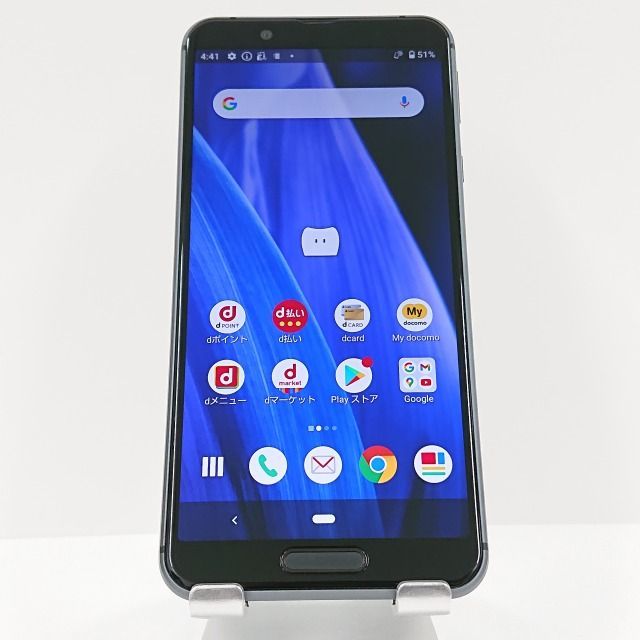AQUOS sense3 SH-02M ドコモ ブラック 送料無料 本体 c06237