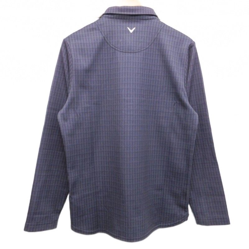 キャロウェイ CALLAWAY ポロシャツ ゴルフウェア 総柄 矢印 ロゴ