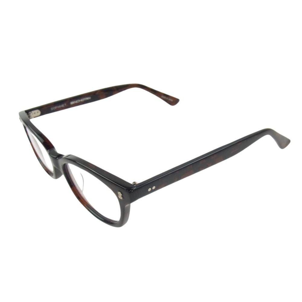 SOPHNET. ソフネット 24AW SOPH-242082 × 金子眼鏡 BINCHOTAN GLASSES