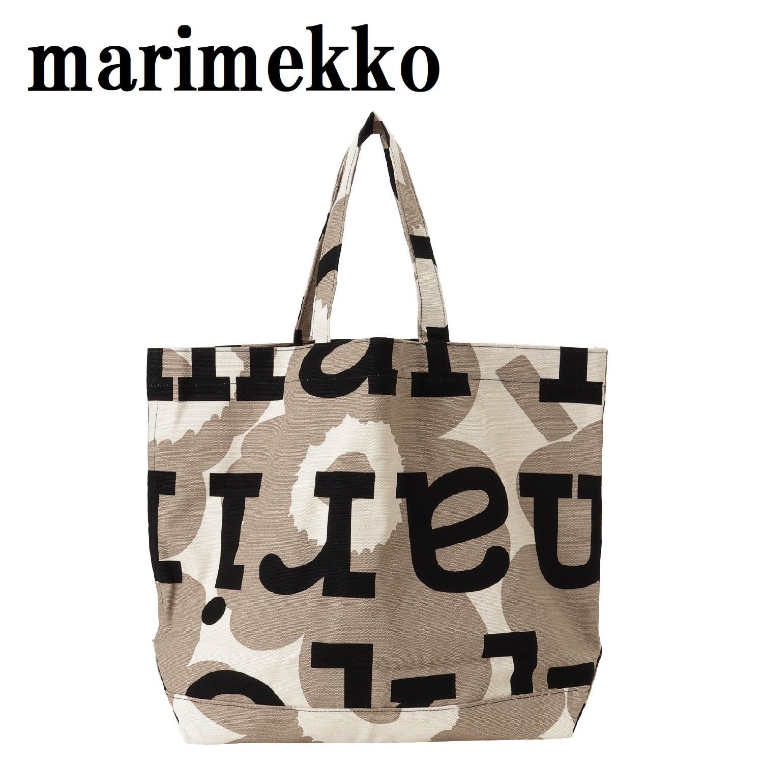 マリメッコ marimekko 091683 889 ウニッコ マリロゴ キャンバス