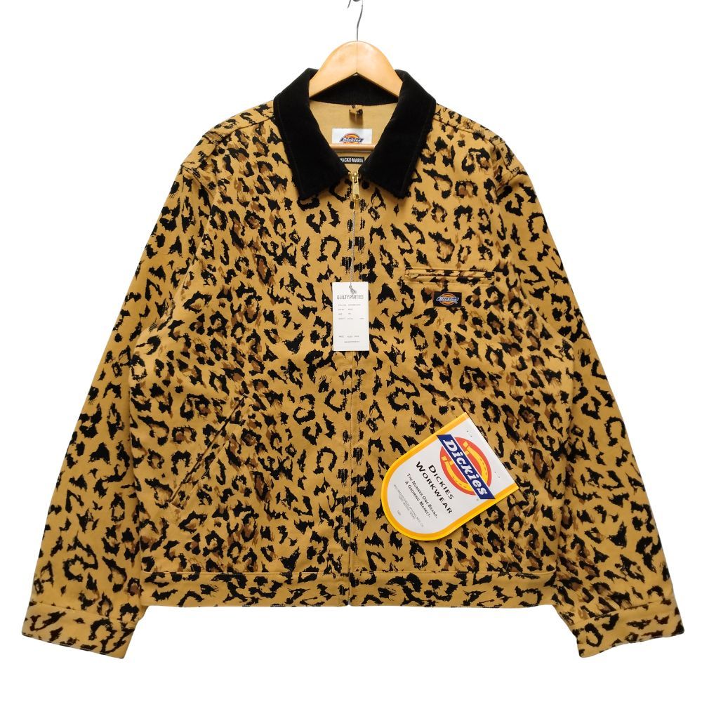 【美品】ワコマリア　ディッキーズ　レオパードワークジャケット　25SS WACKO MARIA ワコマリア 25SS × Dickies ディッキーズ LEOPARD