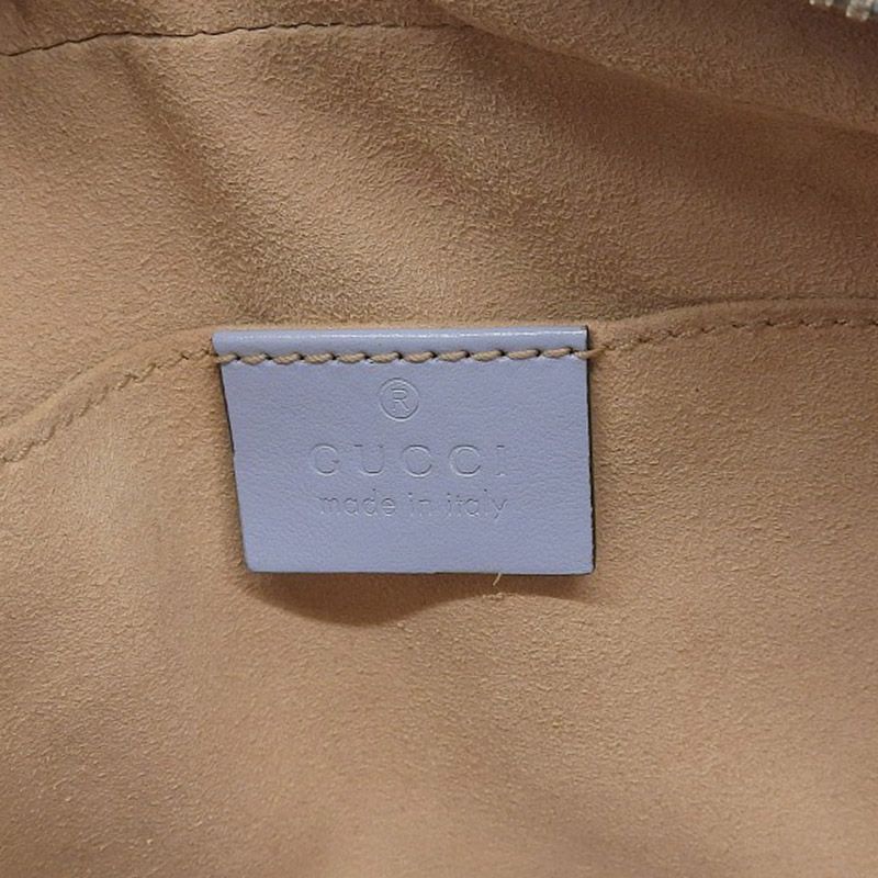 グッチ GUCCI GGマーモント スモールカメラバッグ ショルダーバッグ レザー ライトブルー 447632 中古 新入荷 GU0640 グッチ GUCCI GGマーモント スモールカメラバッグ ショルダーバッグ