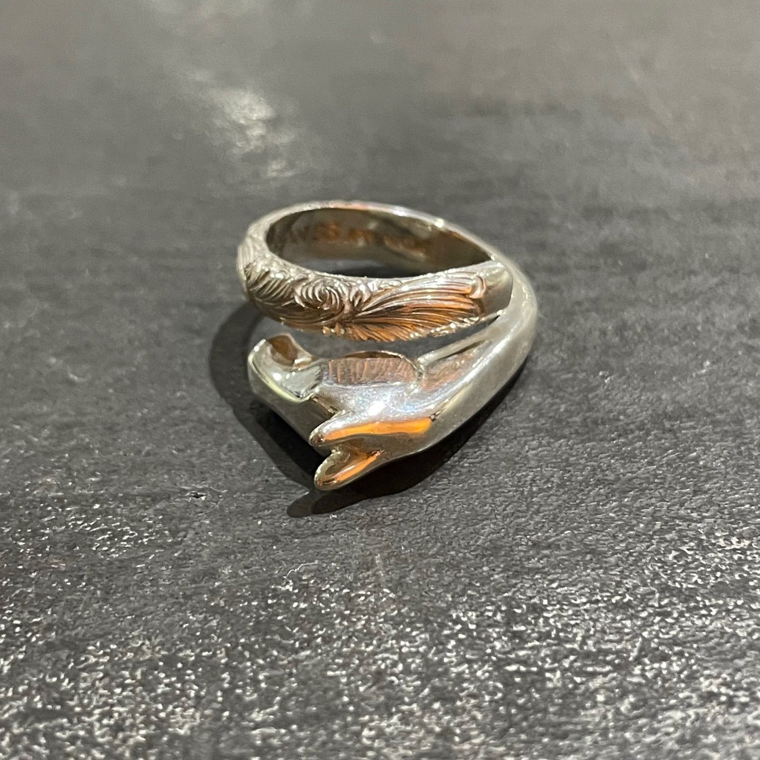 wakan silver smith バターナイフリング 18号 ワカンシルバースミス