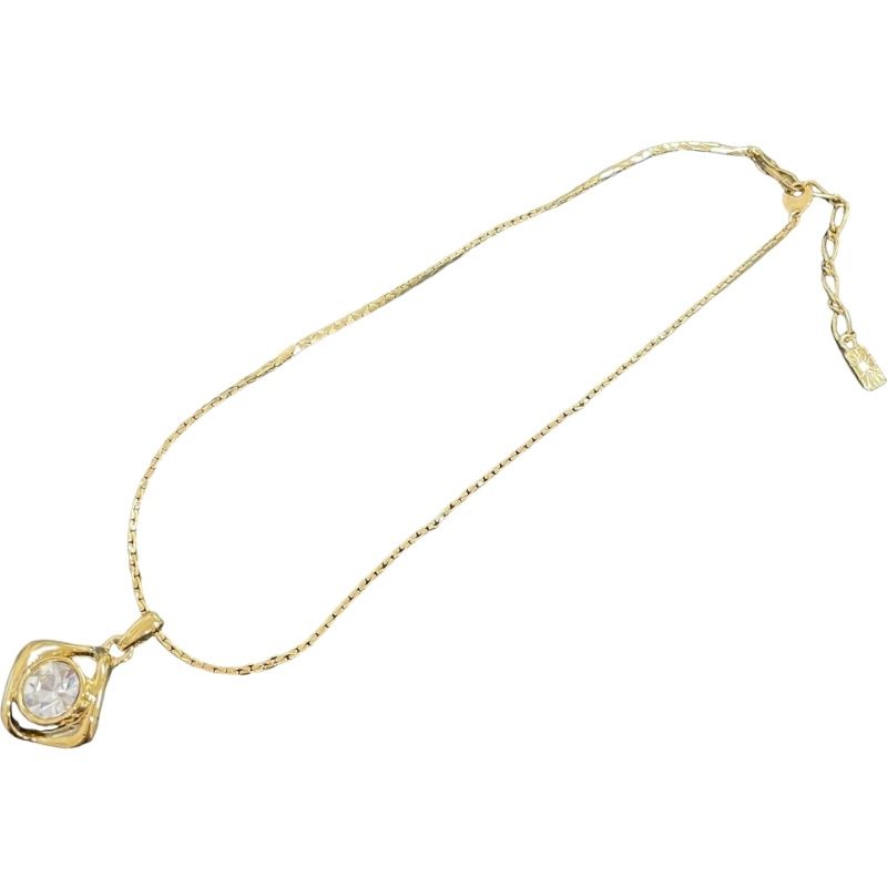 YVES SAINT LAURENT イヴサンローラン ストーン ネックレス