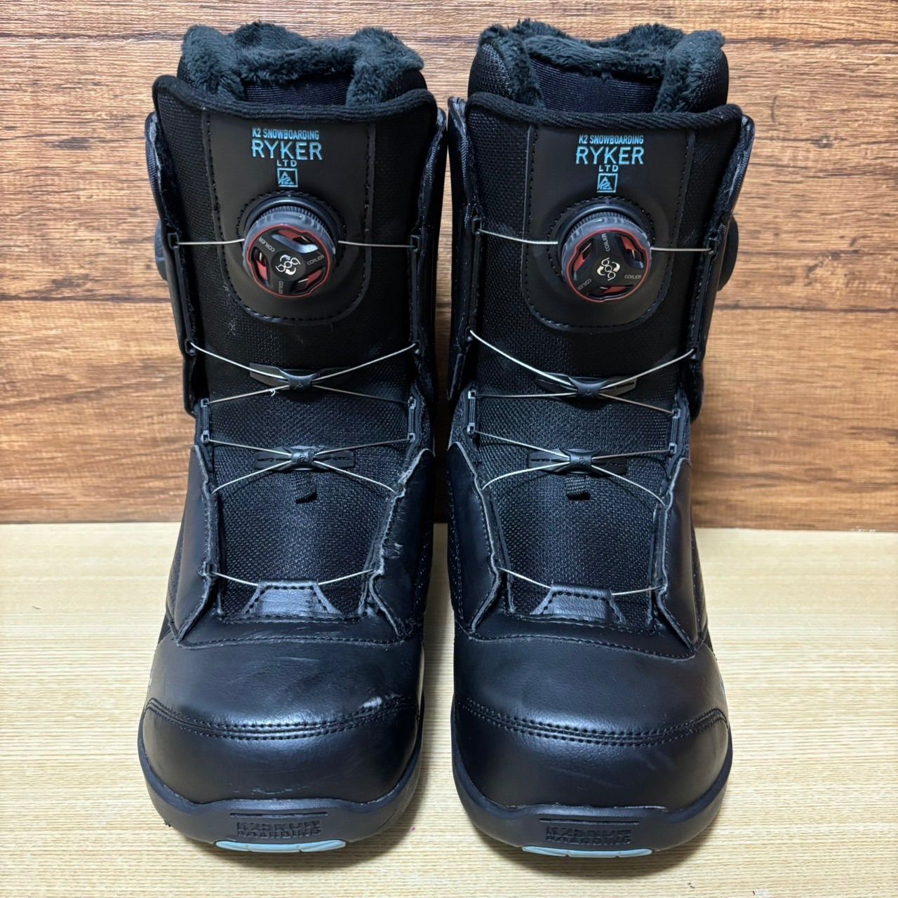 K 2 ケーツー RYKER ライカー スノーボードブーツ 28 cm W-BOA ダブルボア ダイヤル式 WBOAオールラウンドモデル パウダー ジャンプ グラトリ ジブ トリック フリーラン